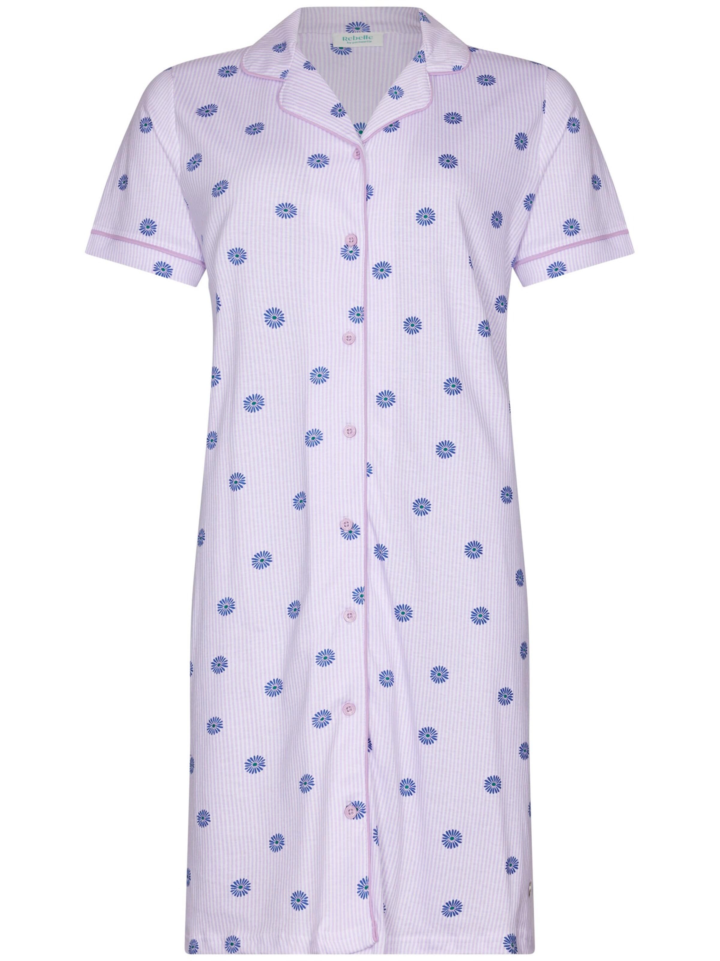 Rebelle Nightgown in Purple: front