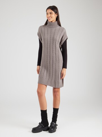JDY Pullover 'JDYFARA' in Grau: Vorderseite