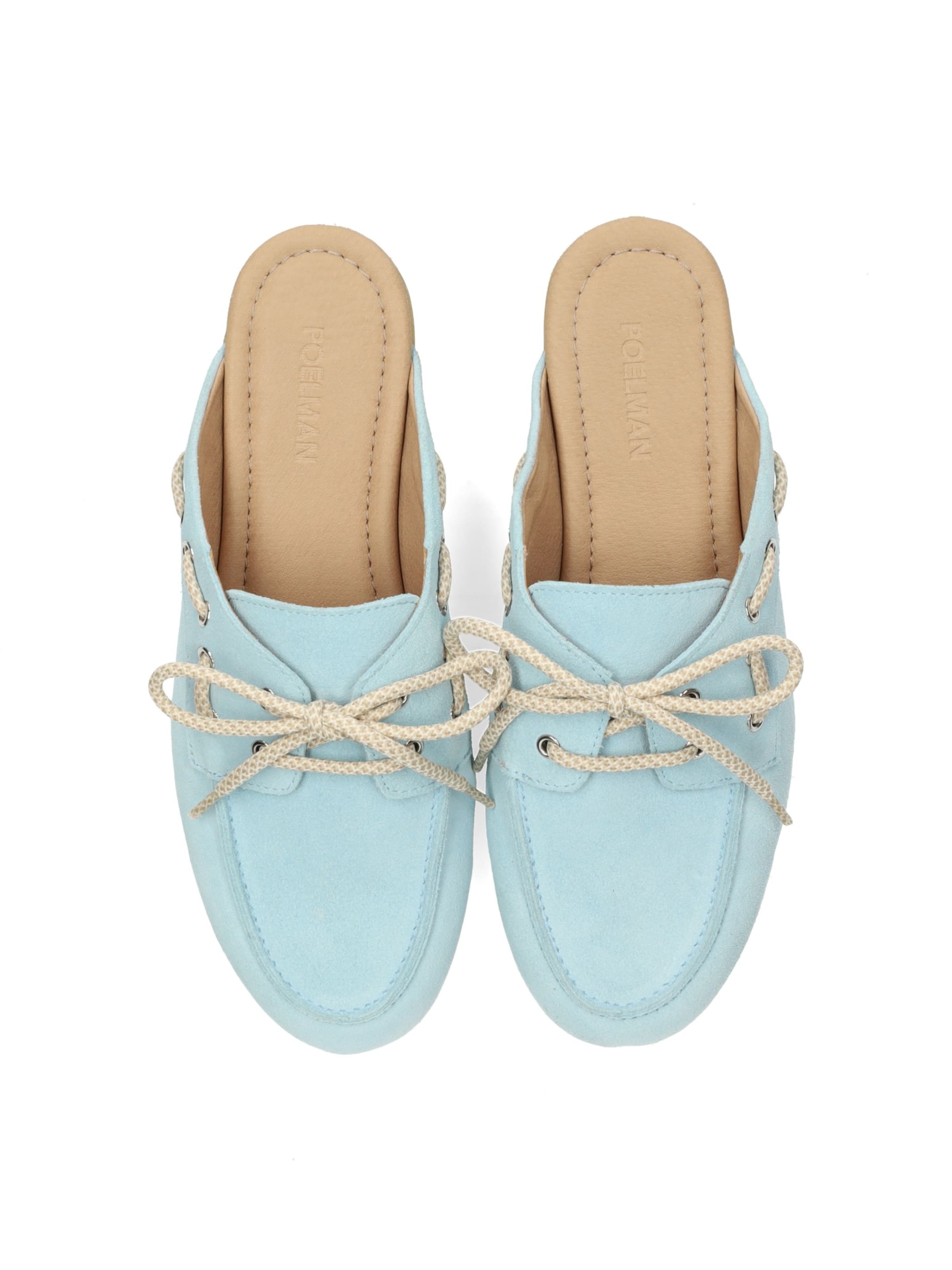 PS Poelman Muiltjes 'Loes' in Blauw