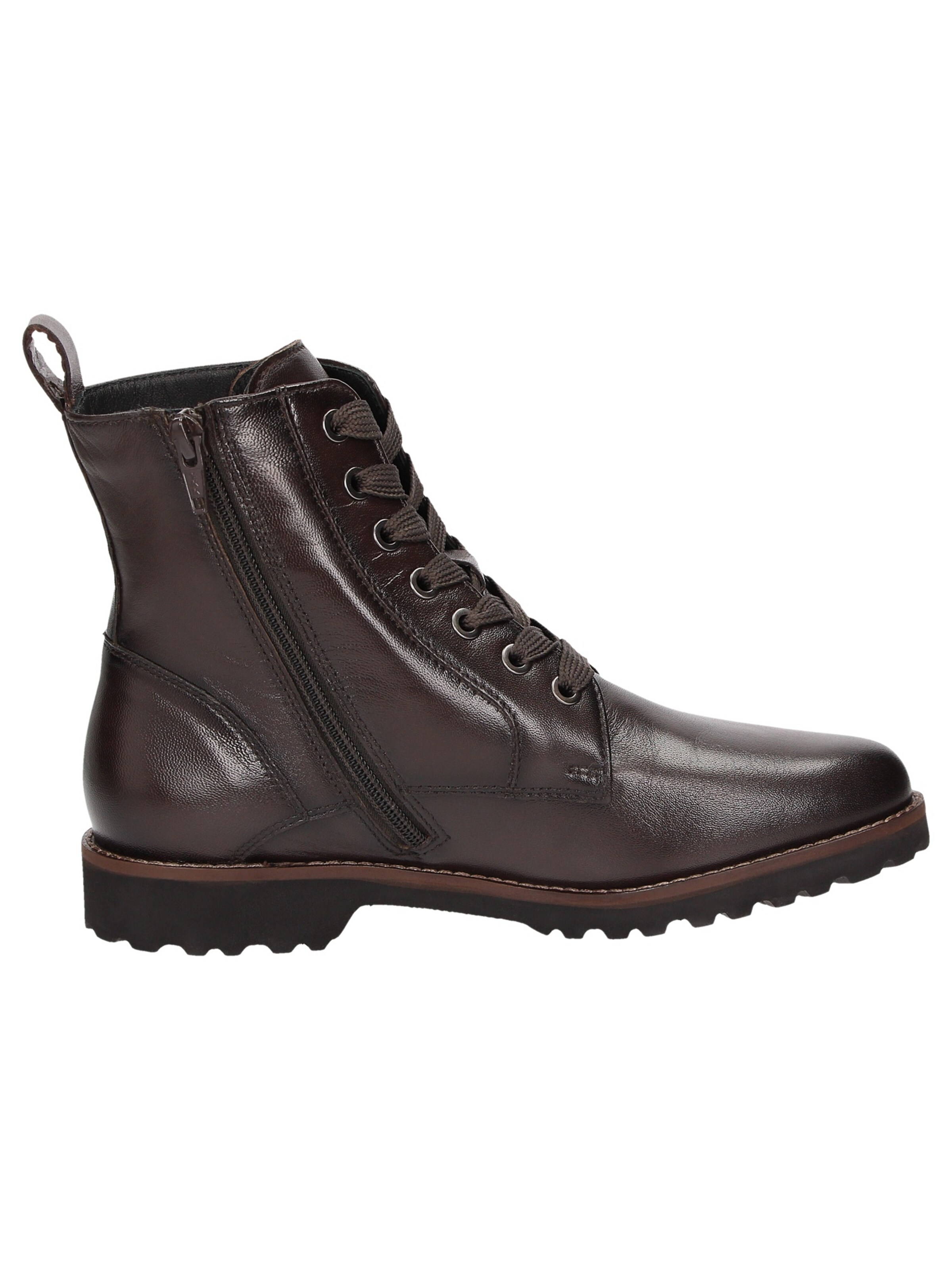 SIOUX Lace-up bootie ' Meredith-733-WF-H ' in Brown