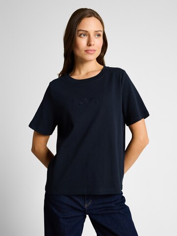 T-shirt TOM TAILOR en bleu : devant