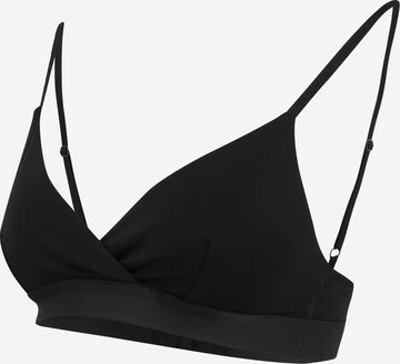 Triangolo Reggiseno da allattamento di BOOB in nero: frontale