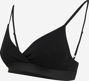 Triangle Soutien-gorge d’allaitement BOOB en noir : devant