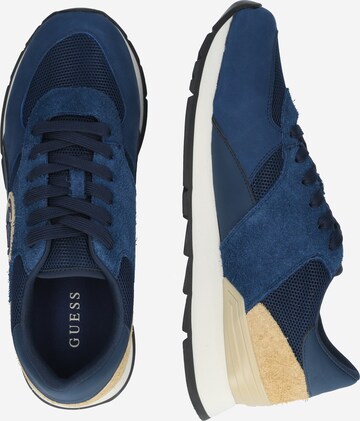 Baskets basses 'FANO' GUESS en bleu