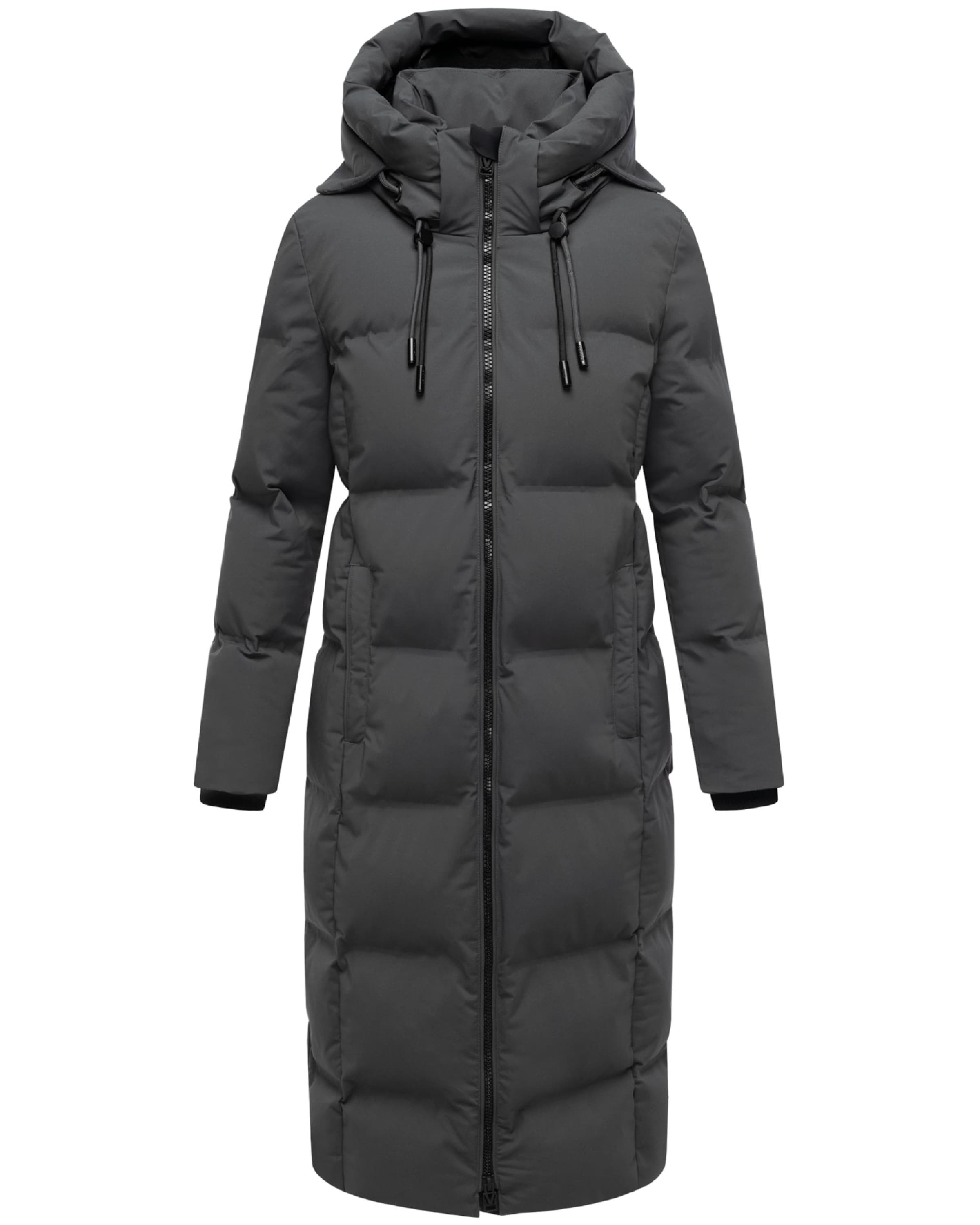 MARIKOO Functionele mantel 'Tikoraa 16' in de kleur Donkergrijs, Productweergave