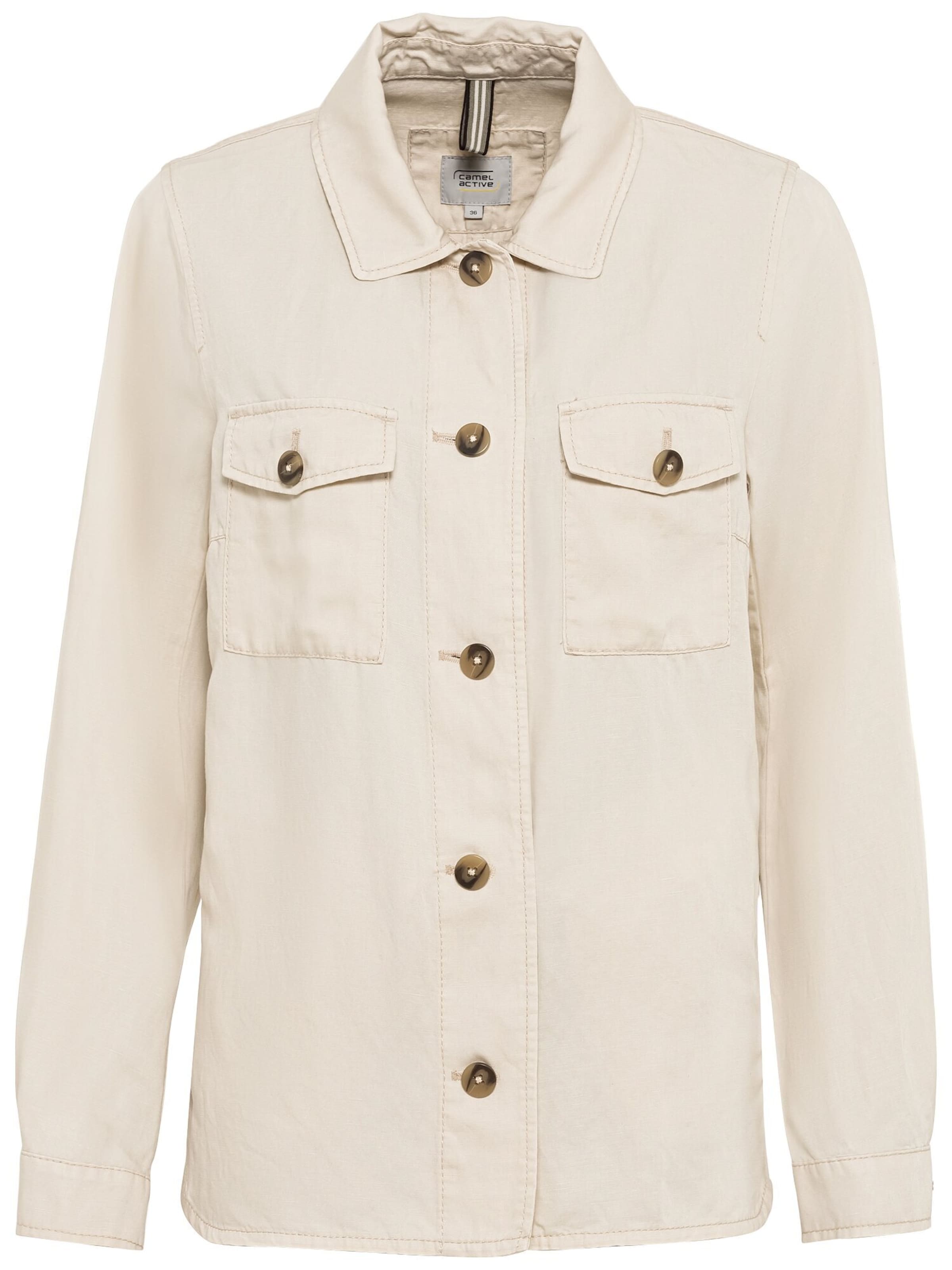 CAMEL ACTIVE Jacke in Weiß: Vorderseite