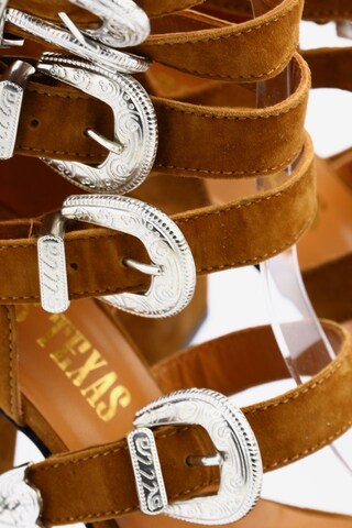 Paris Texas Sandals & High-Heeled Sandals in 36 in Brown