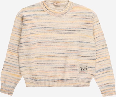 N°21 Sweater in Beige / Saffron / Grey, Item view