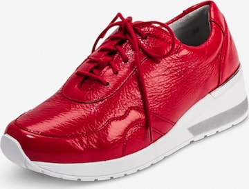 Baskets basses VITAFORM en rouge : devant