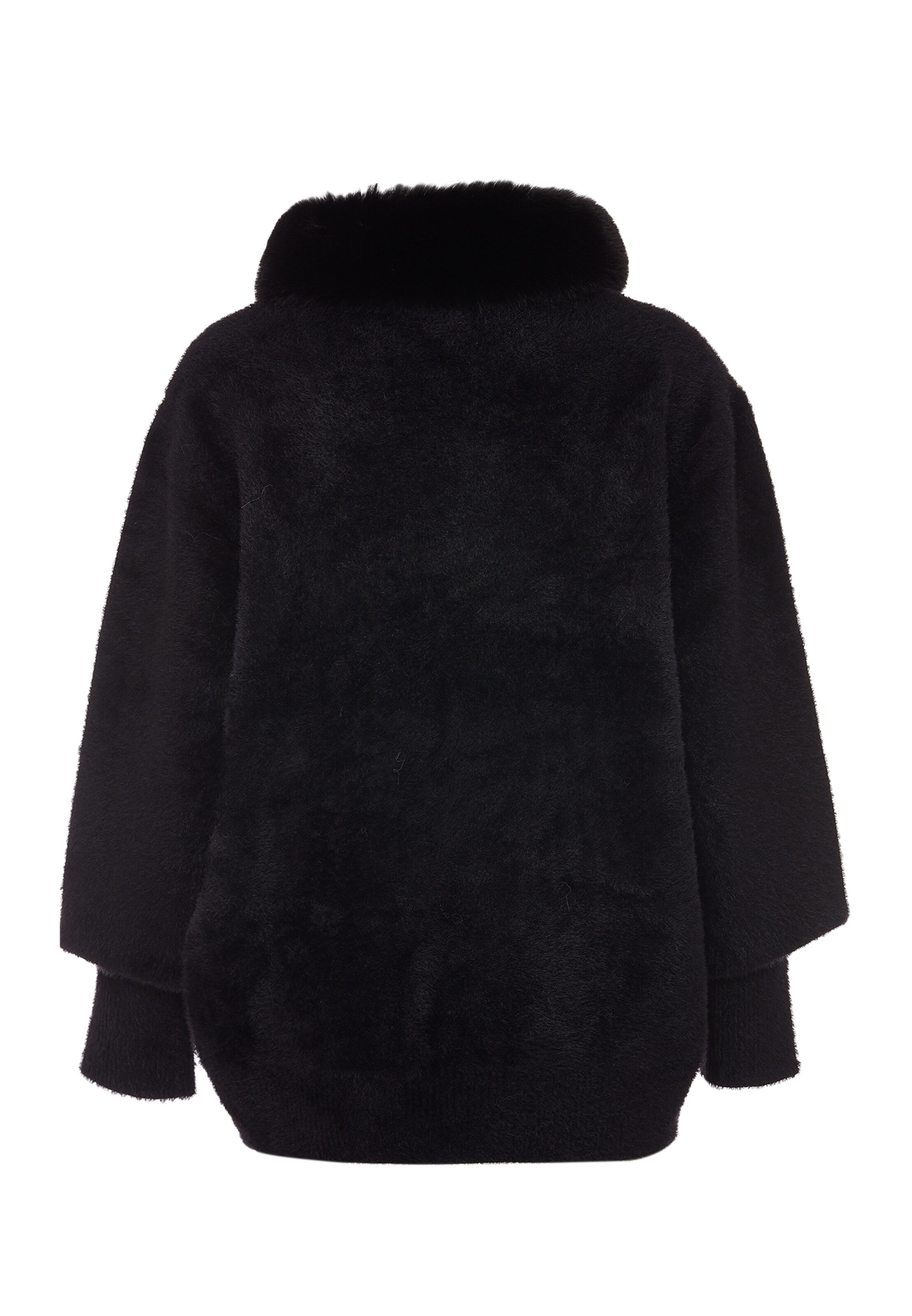 caneva Gebreid vest in Zwart