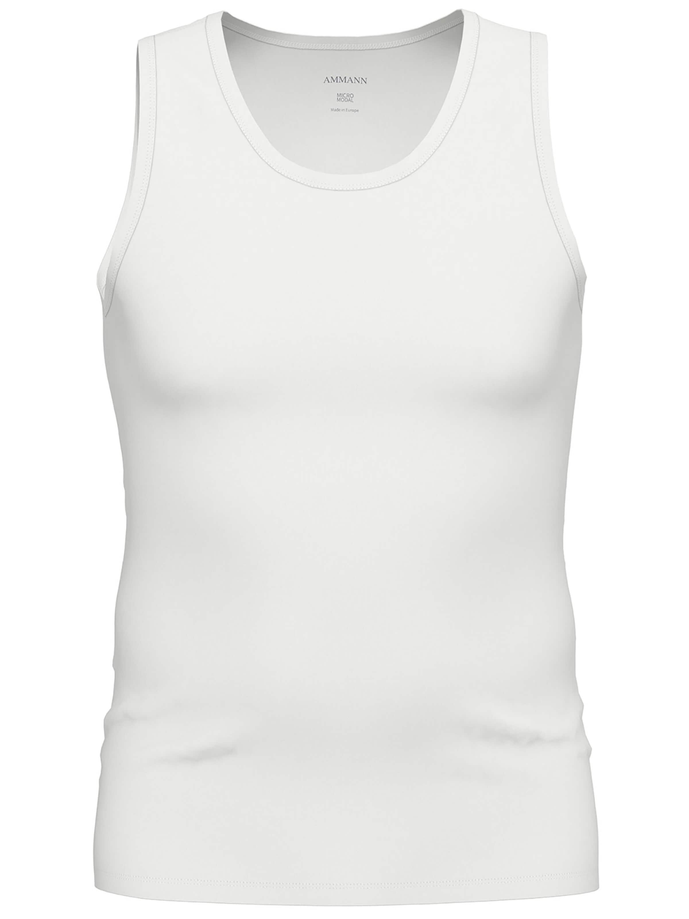 Ammann Undershirt 'Day Modern' in White