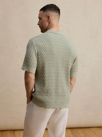 DAN FOX APPAREL Regular fit Риза 'Domenic' в зелено