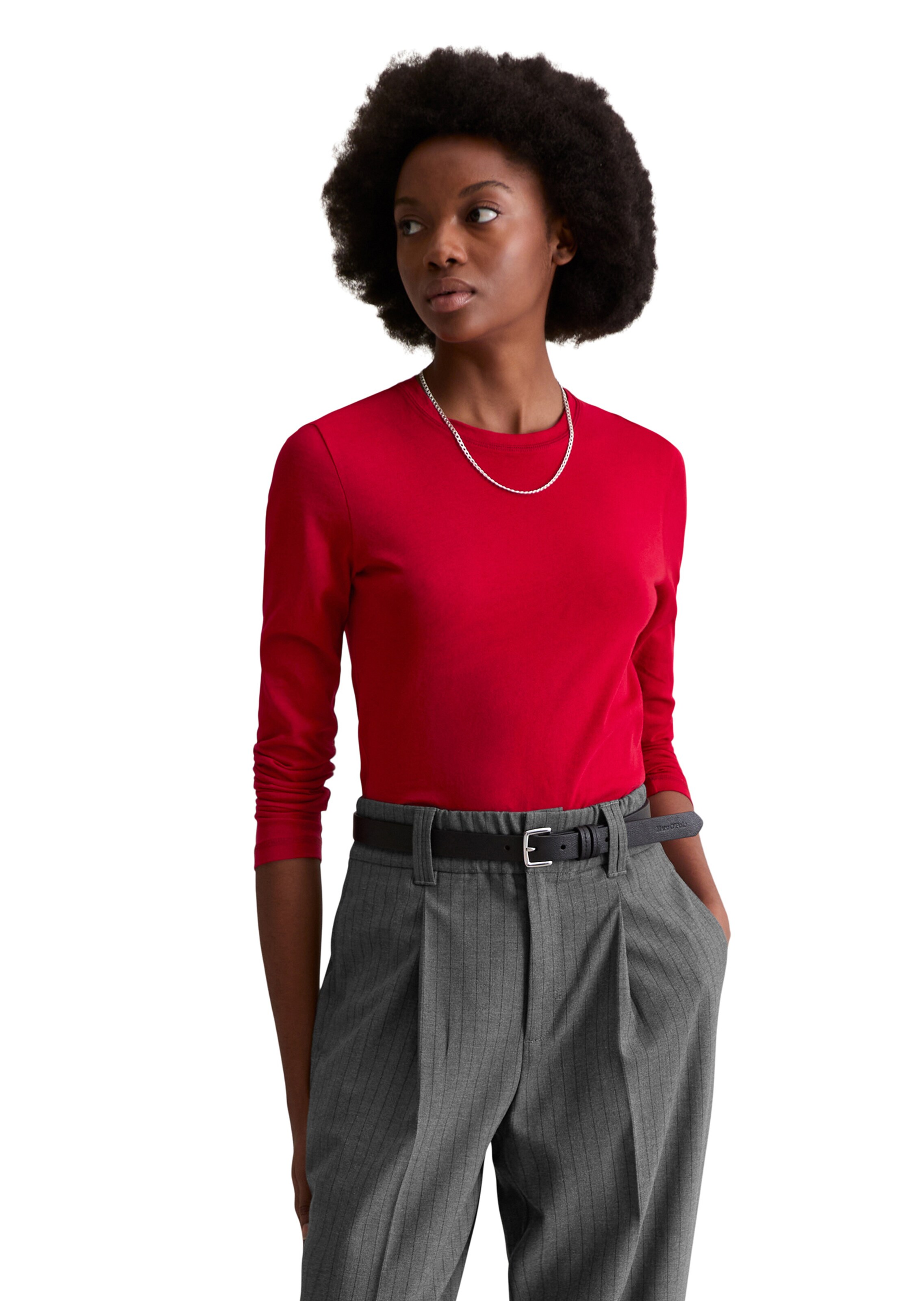 Marc O'Polo DENIM Shirt in Red: front