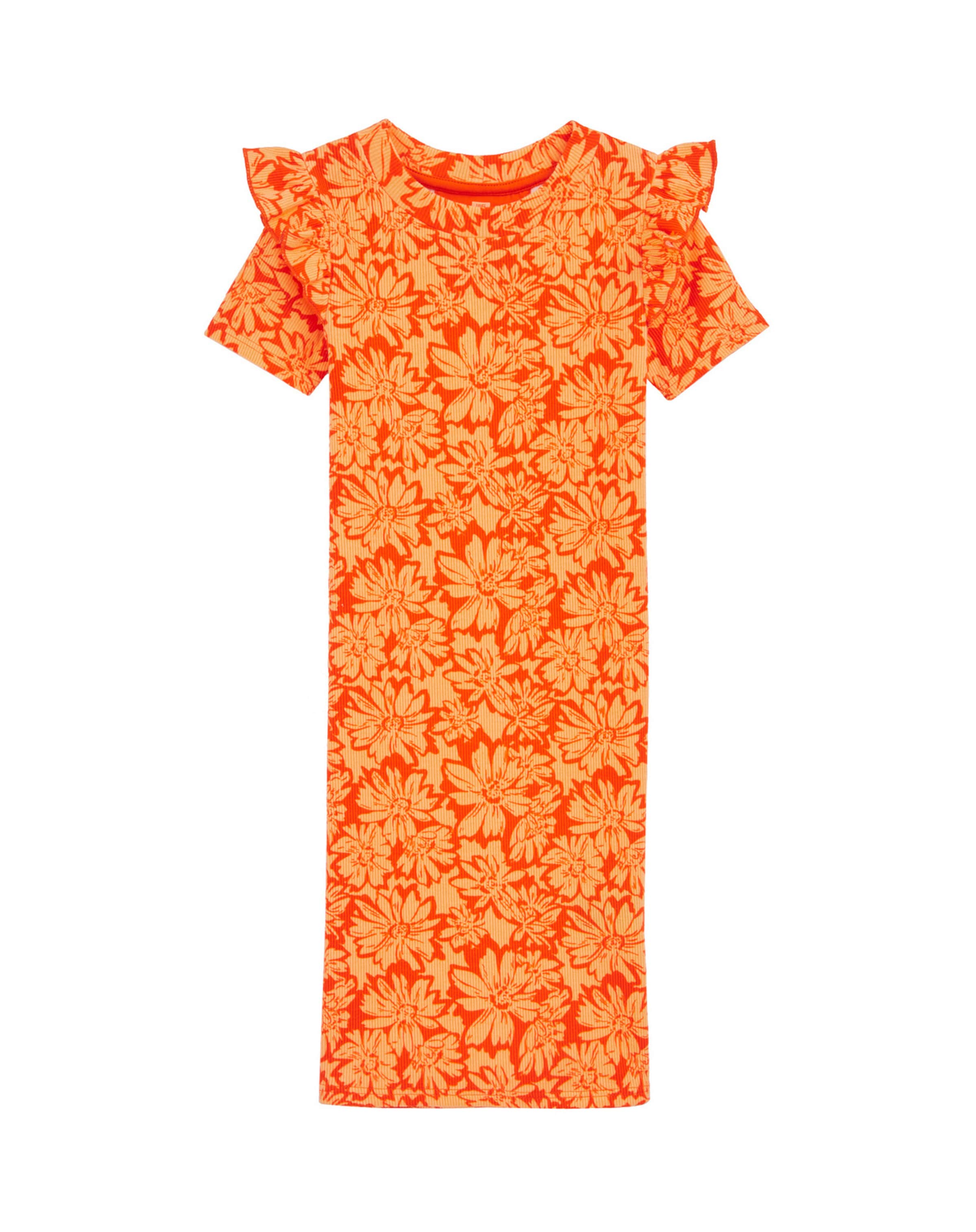 Abito di WE Fashion in arancione: frontale