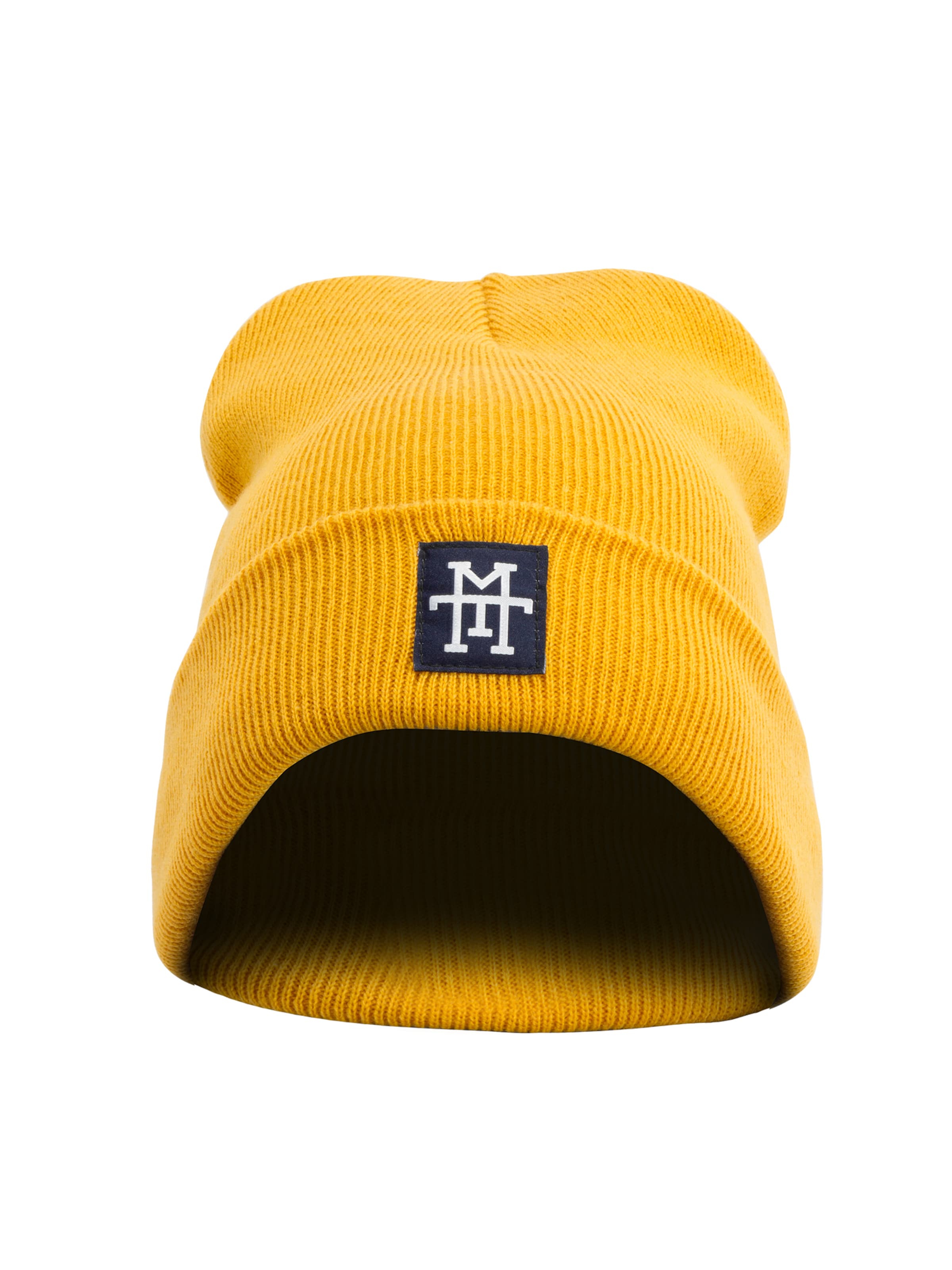 Manufaktur13 Mütze 'Rough'‌‌‌‌‌‌ in Gelb: Vorderseite