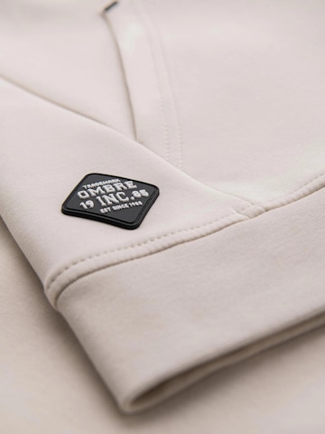 Ombre Sweat jacket 'OM-SSZP-0213' in Beige