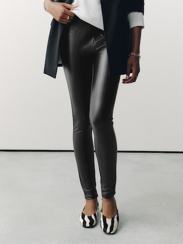 Skinny Leggings di Next in nero: frontale