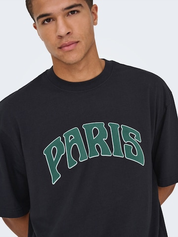 Only & Sons - Camiseta 'ONSMALIK' en negro