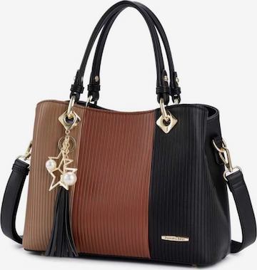 Pomelo Best Handbag 'Neapolitan' in Brown: front