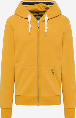 Schmuddelwedda Sweat jacket in Yellow: front