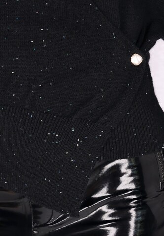 faina Knit cardigan in Black