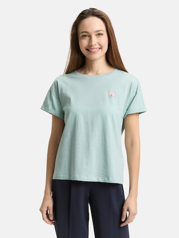 TOM TAILOR Shirt in Green: front