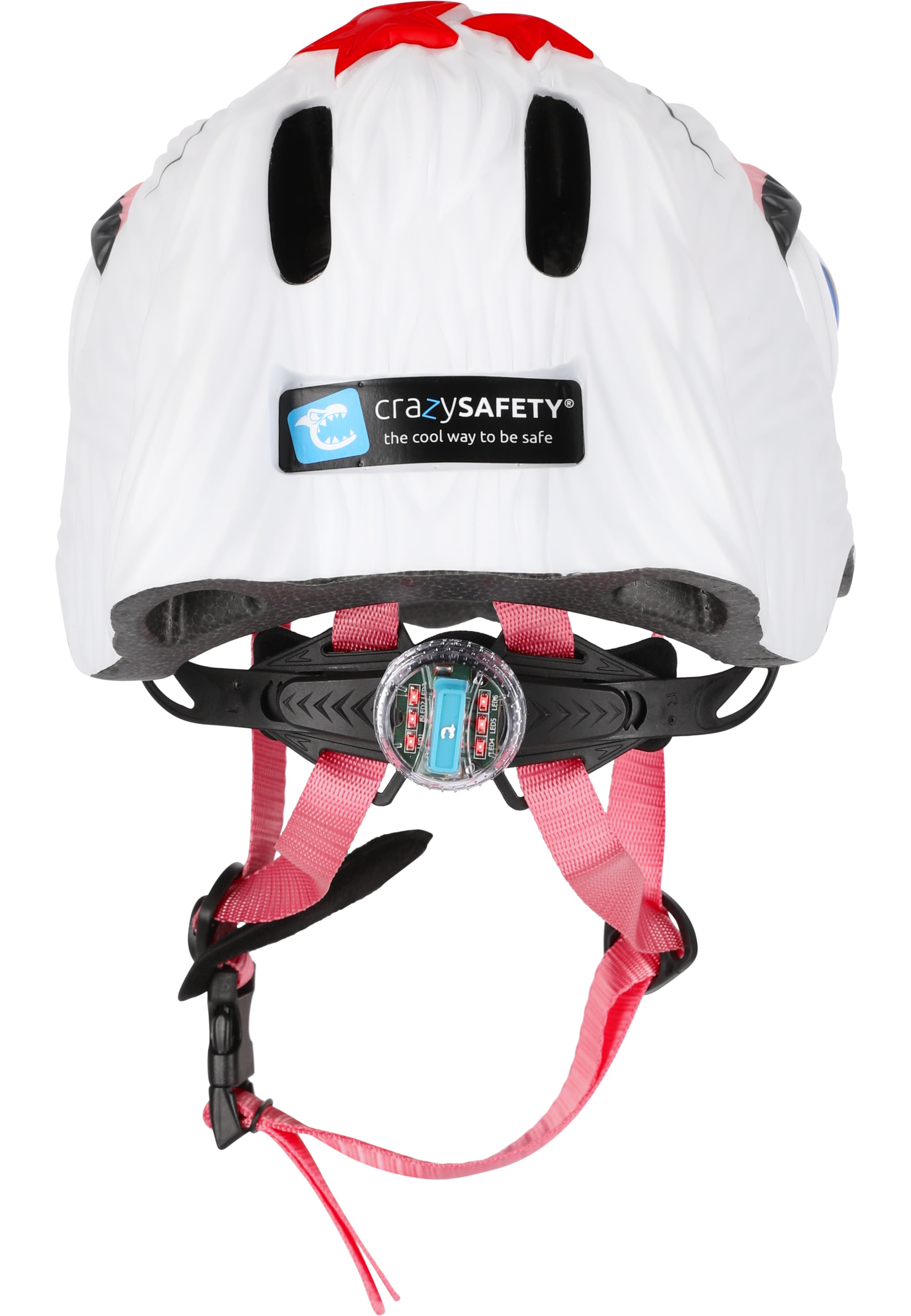 Crazy Safety Helmet 'Bunny' in White