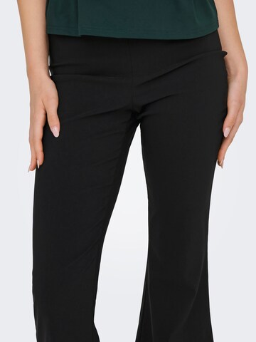 Flared Pantaloni 'ONLFiona' di ONLY in nero