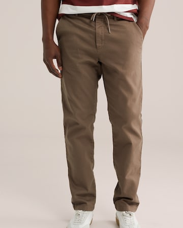 WE Fashion Regular Hose in Braun: Vorderseite