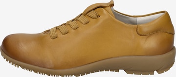 JOSEF SEIBEL Schnürschuh 'CHARLOTTE' in Gelb: Vorderseite