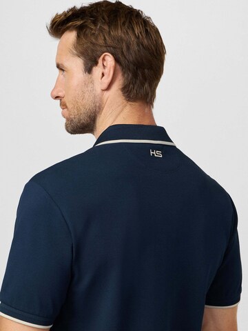 Hackett London Poloshirt in Blau