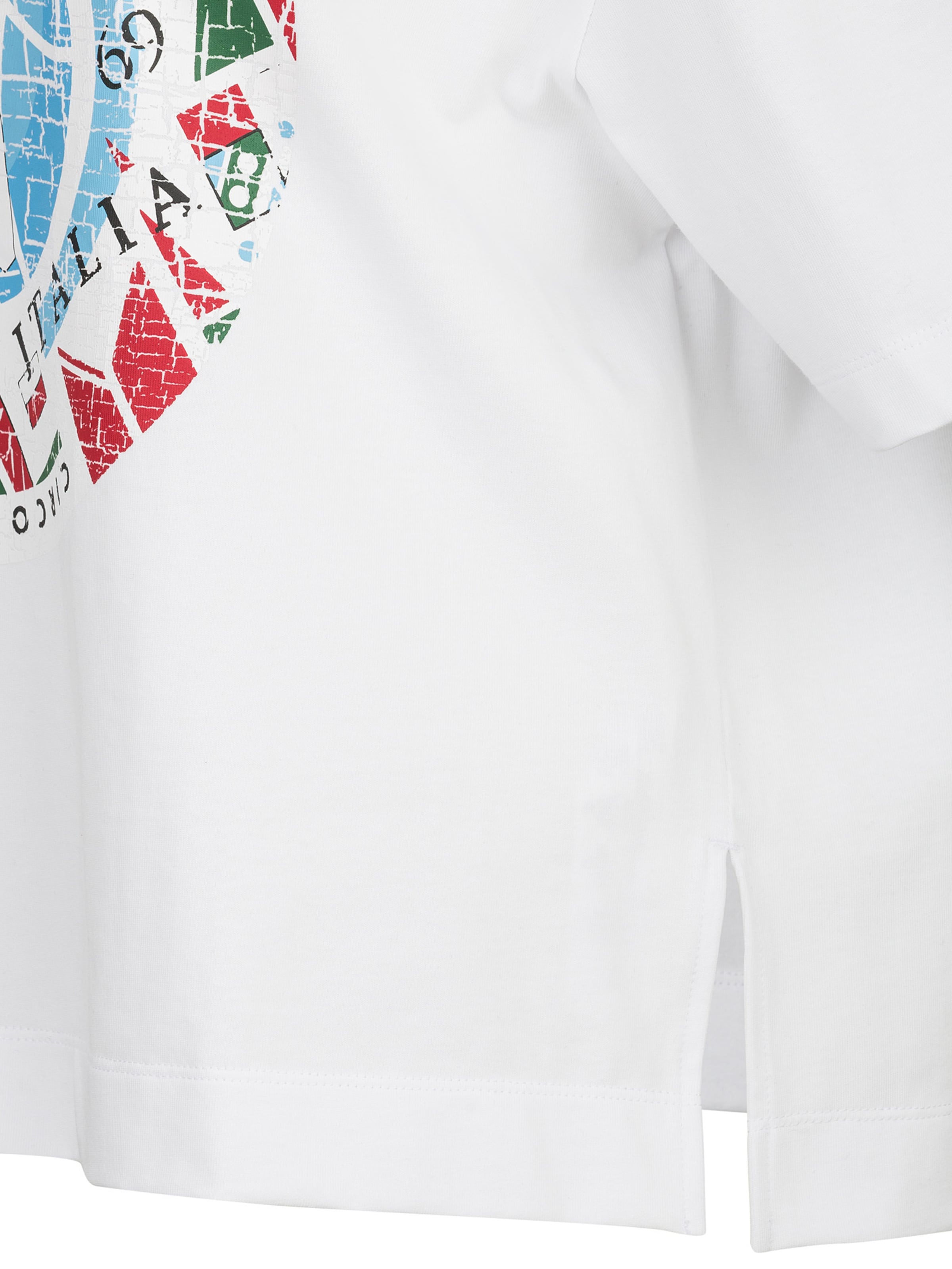 19V69 ITALIA Футболка оверсайз 'Petonia Tennis' в Белый