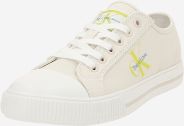 Calvin Klein Jeans - Zapatillas deportivas bajas 'CAP PRIDE' en blanco: frente