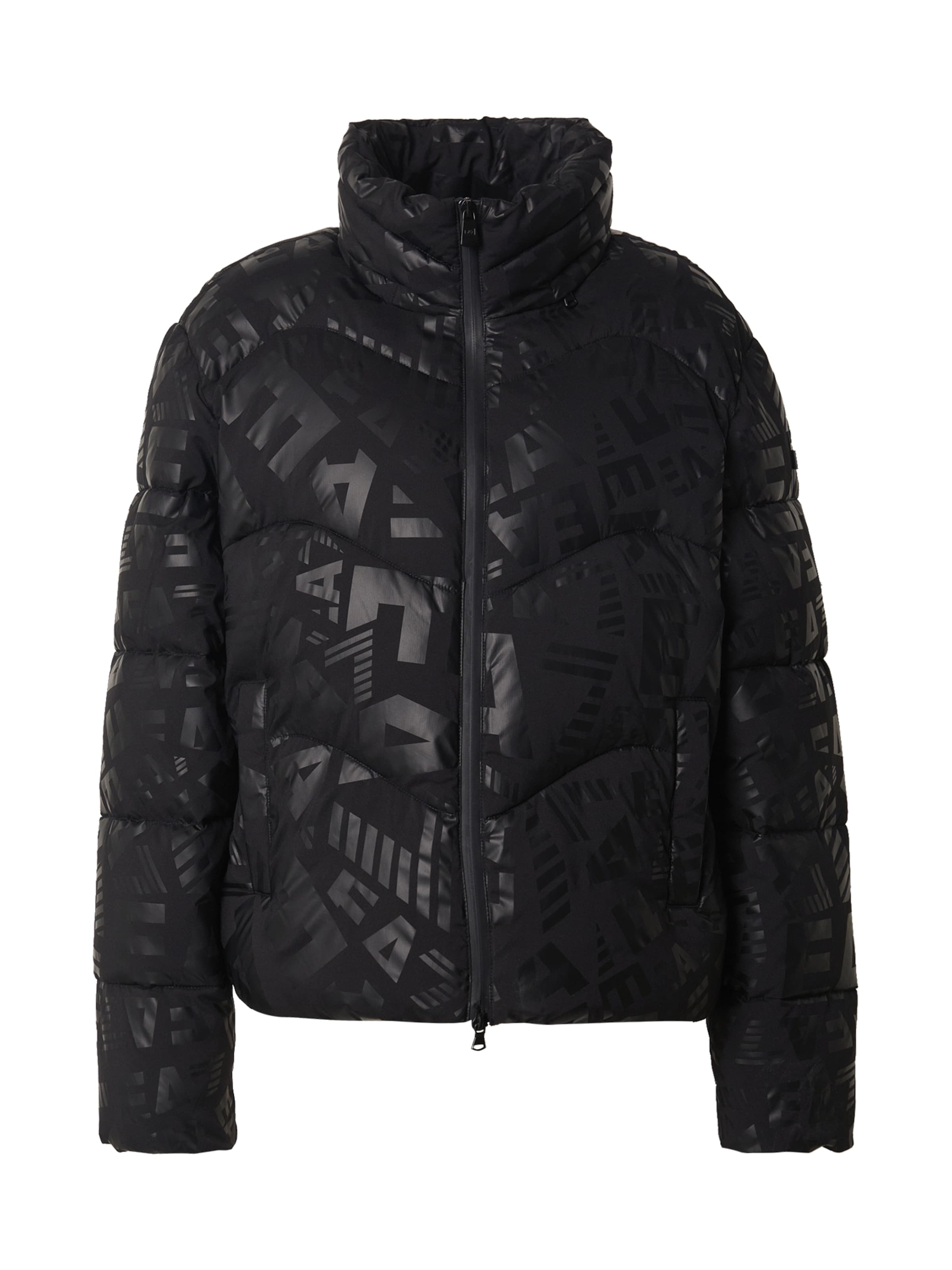 EA7 Emporio Armani - Casaco meia-estação em preto: frente