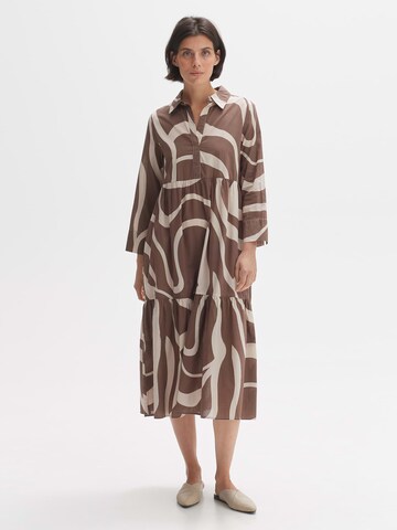 OPUS Dress 'Werano Flow' in Brown: front