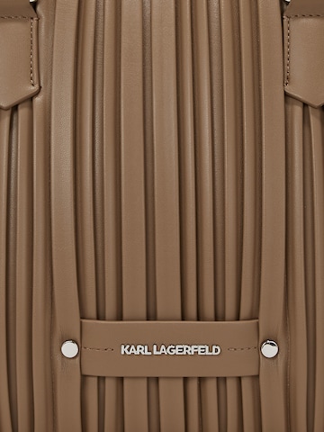 Shopper 'Kushion' di Karl Lagerfeld in marrone