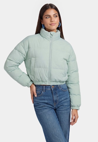 Veste d’hiver MYMO en bleu : devant