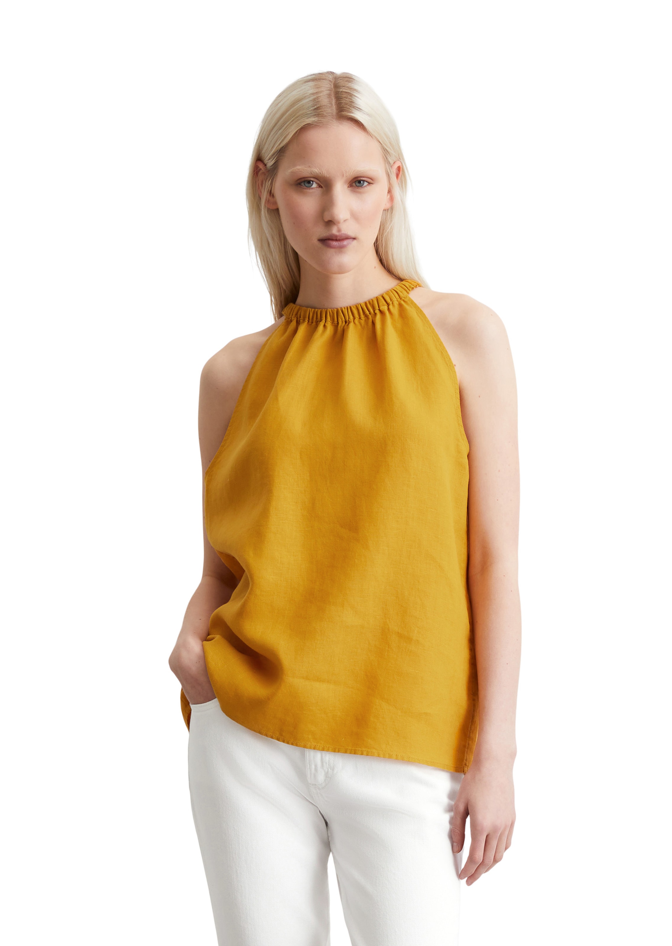 Haut Marc O'Polo en jaune : devant