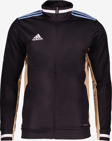 ADIDAS PERFORMANCE Training Jacket in Black: front