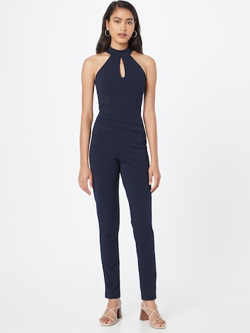 WAL G. Jumpsuit 'SKY' in Blauw: voorkant