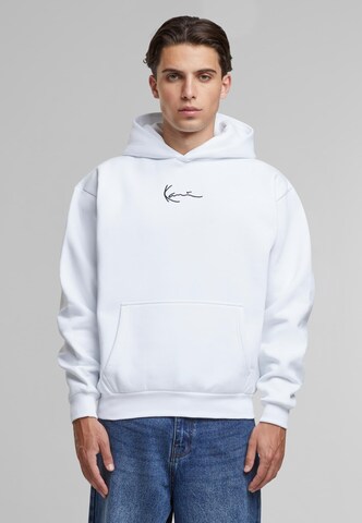 Felpa 'Essential' di Karl Kani in bianco