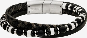 Steelwear Armband 'Las Vegas' in Schwarz: predná strana