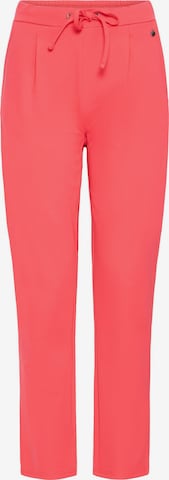 Pantalon à pince 'FRZastretch' Fransa en rose : devant