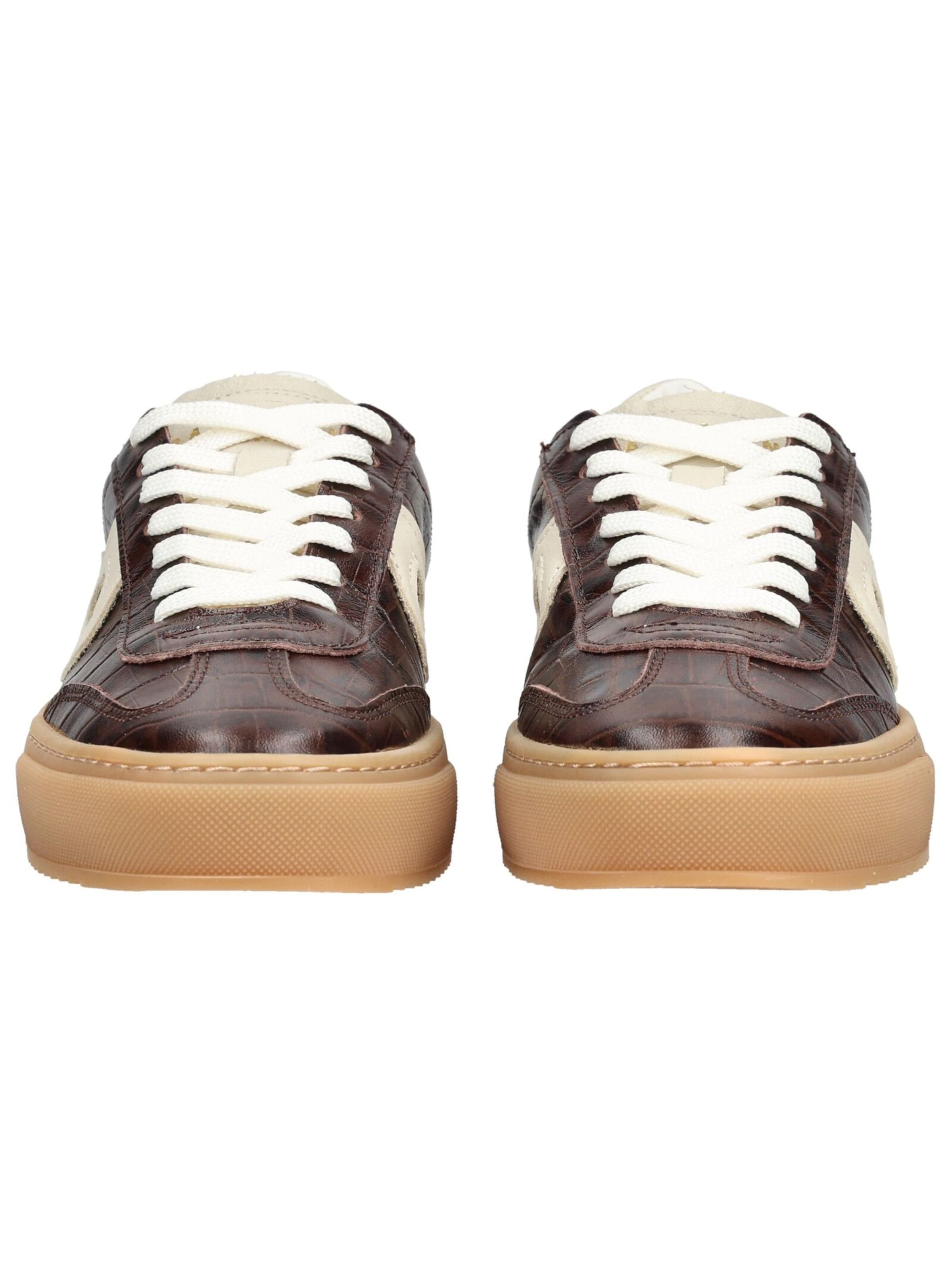 PAVEMENT Sneakers laag 'Kohia Croco' in Bruin