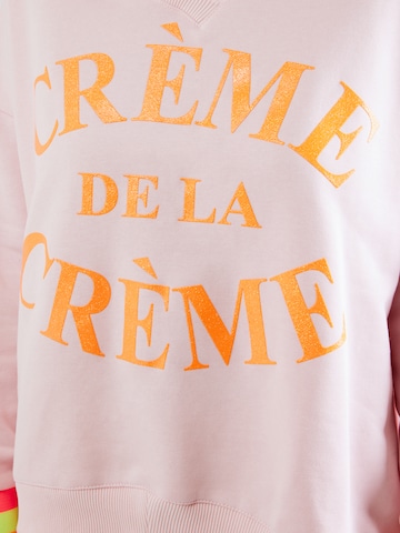 miss goodlifeSweater majica 'Creme de la Creme' - roza boja