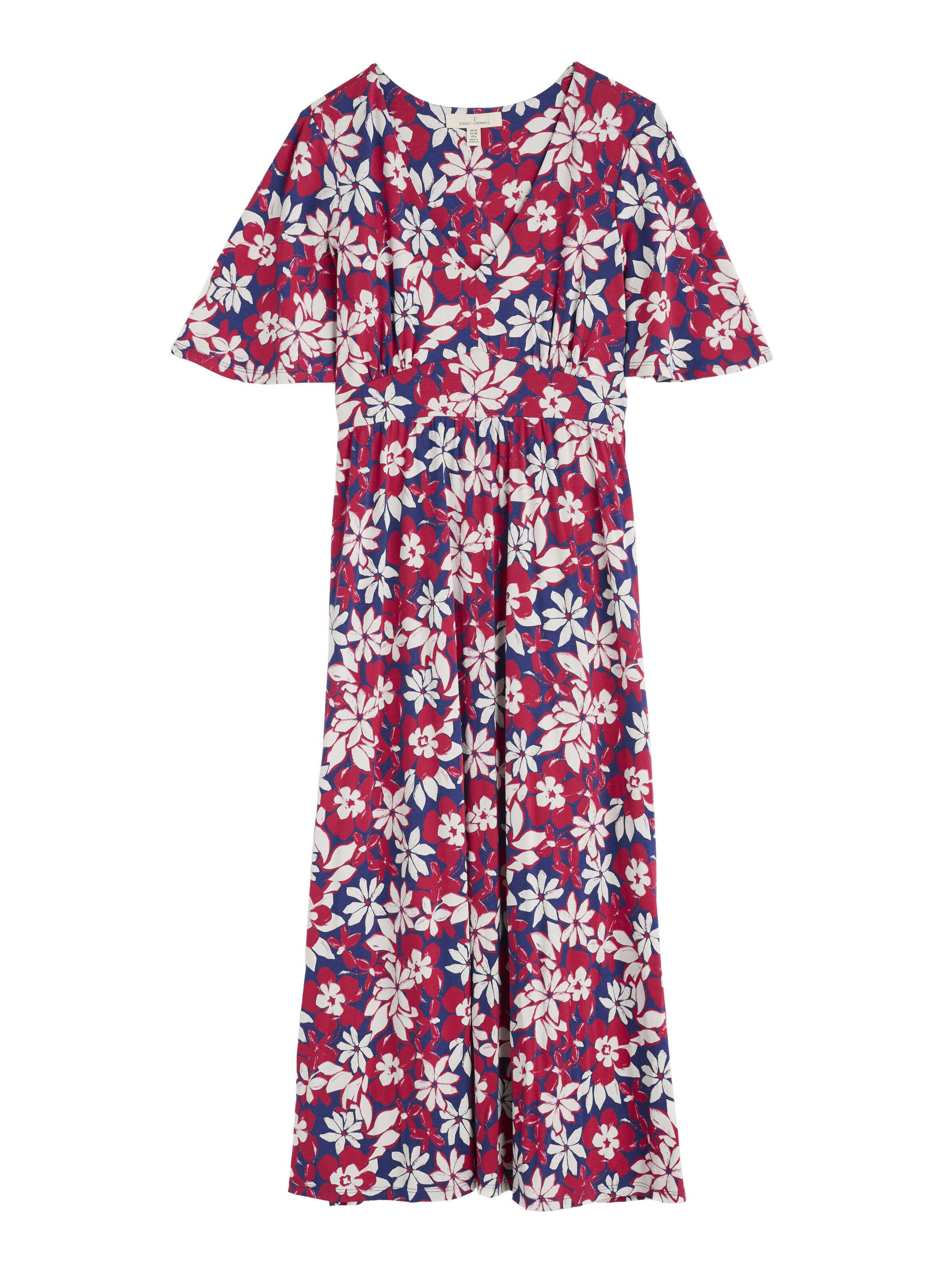 Seasalt Cornwall Jurk 'Chateaux' in Rood: voorkant