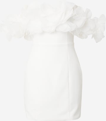 Misspap Cocktailklänning i vit: framsida