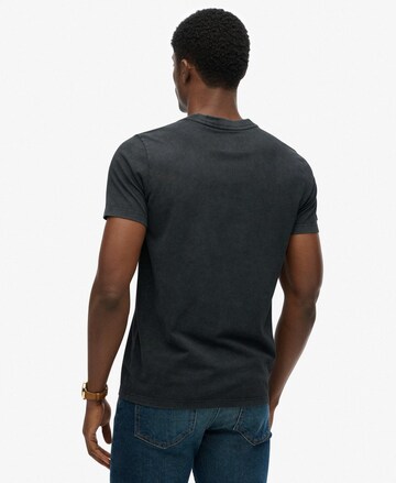 Superdry Shirt 'Heritage' in Zwart