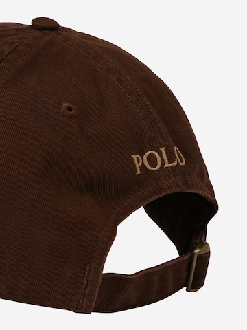 Șapcă de la Polo Ralph Lauren pe maro