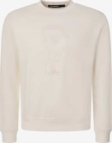 Karl Lagerfeld Sweatshirt in Weiß: Vorderseite
